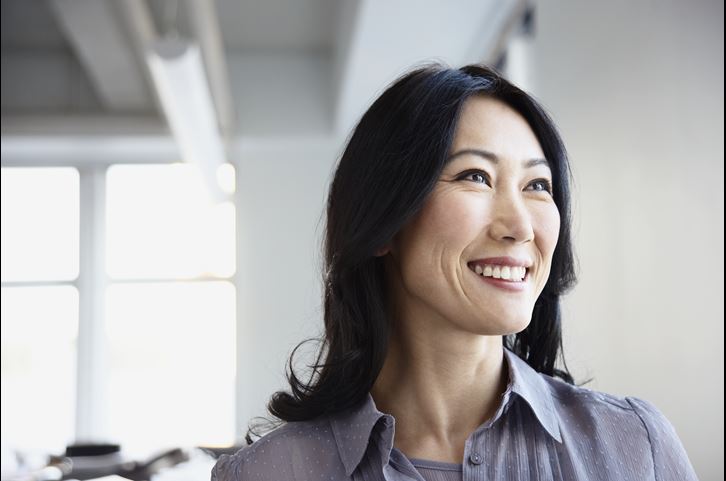 woman in the office