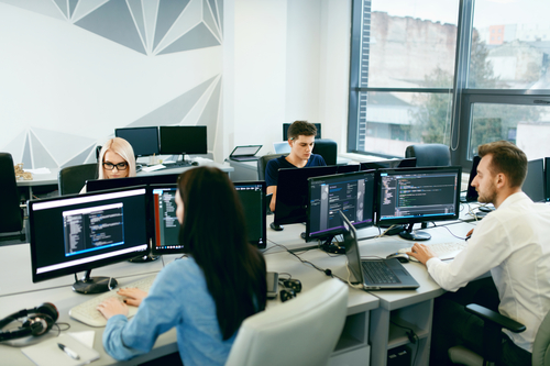 team of software engineers